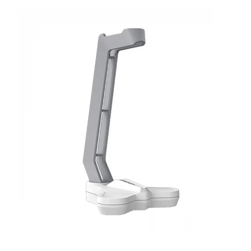 Fantech AC3001S RGB tower headphone stand, white and light gray. Fantech AC3001S RGB tower headphone stand, white and light gray.